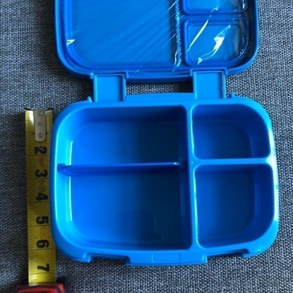 Bentgo 4 Compartment Lunch Box Portion Kids Teens Adults Blue - Picture 12 of 15